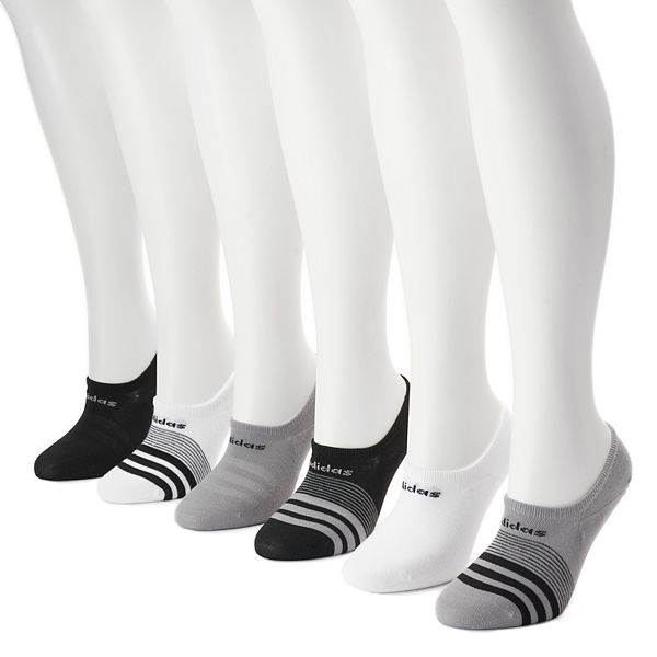 Women's adidas 6-pk. White Superlite Super No-Show Socks