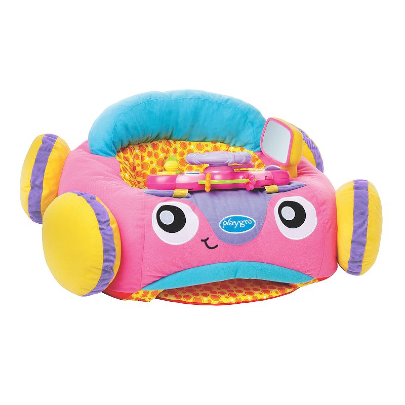 EAN 9321104863638 product image for Playgro Music & Lights Comfy Car, Pink | upcitemdb.com