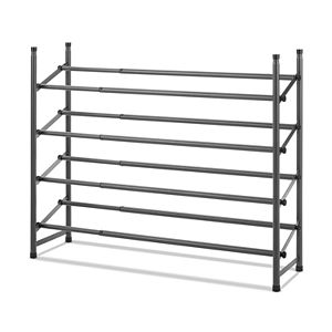 Whitmor 30 Pair Floor Shoe Rack