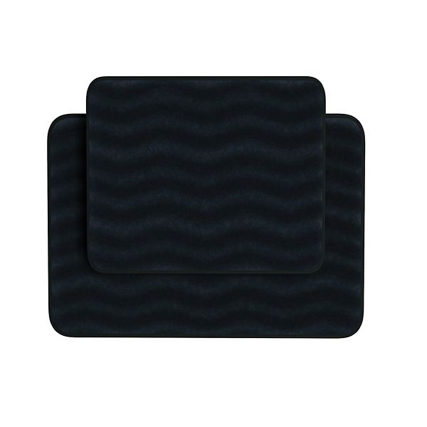 Portsmouth Home 2piece Memory Foam Bath Mat Set