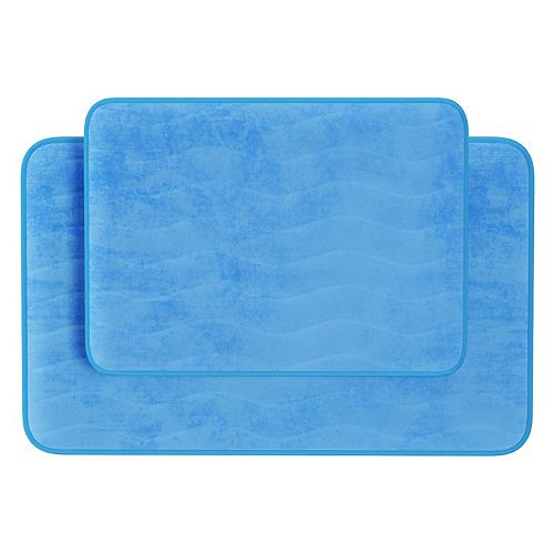 Portsmouth Home 2piece Memory Foam Bath Mat Set