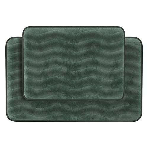 Portsmouth Home 2piece Memory Foam Bath Mat Set