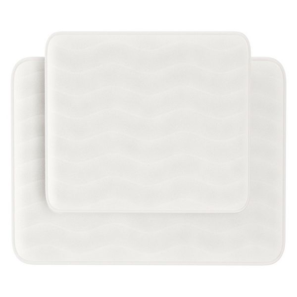 Portsmouth Home 2piece Memory Foam Bath Mat Set