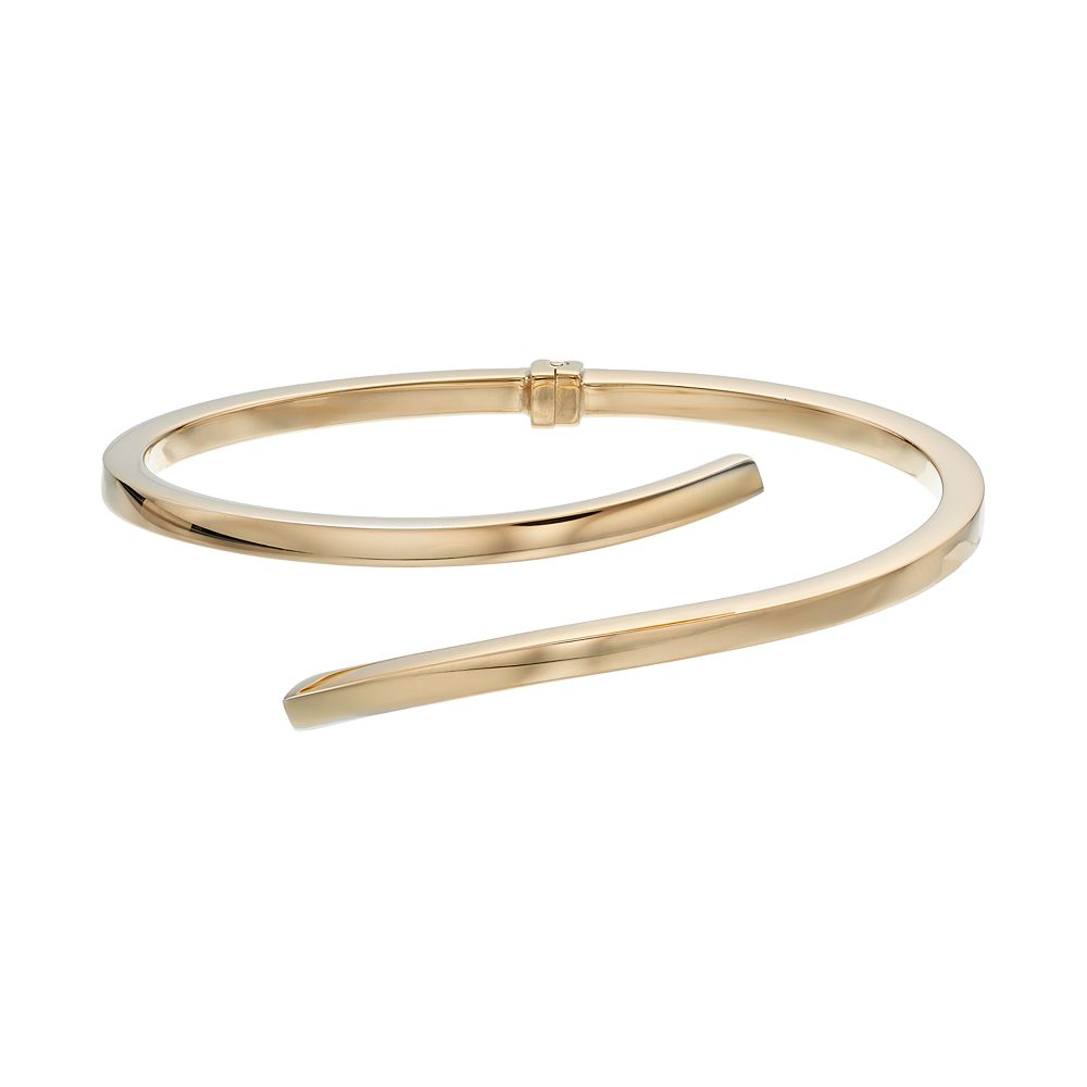 【新品箱付き】Llife 14KGP ONDULATION BANGLE LIDNM / Llife ONLINE STORE / Llife 14KGP ONDULATION BANGLE