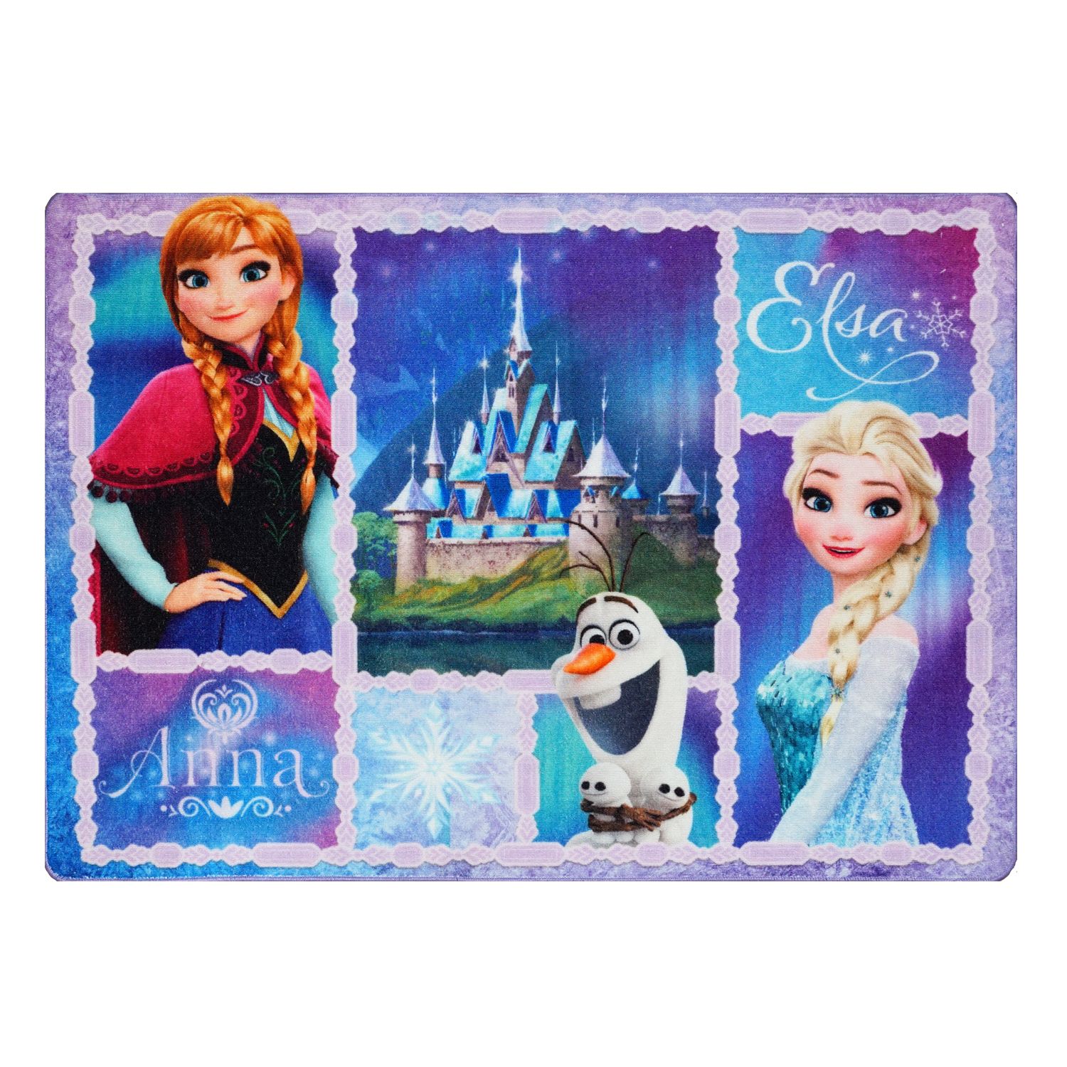 Image for Disney s Frozen Anna & Elsa Rug - 4'6" x 6'6" at Kohl's.