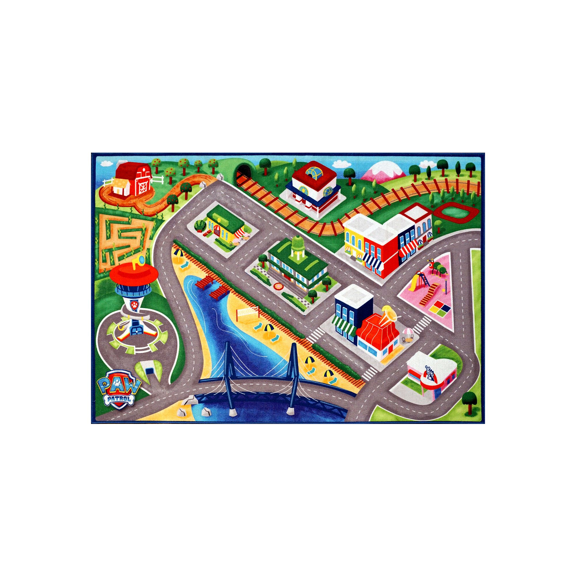 Paw Patrol Jumbo Play Rug - 46 x 66, Multi