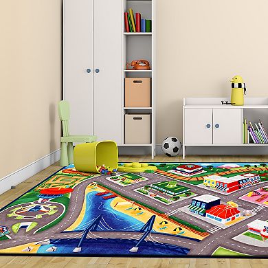 Paw Patrol Jumbo Play Rug - 4'6" x 6'6"