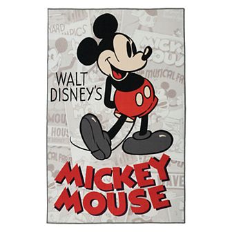 Disney's Mickey Mouse Classic Retro Rug - 4'6" x 6'6"
