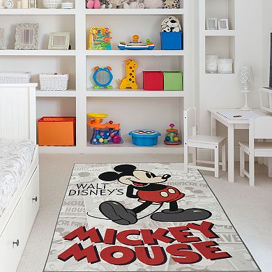 Disney's Mickey Mouse Classic Retro Rug - 4'6" x 6'6"