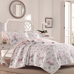 Pink Laura Ashley Lifestyles Quilts Coverlets Bedding Bed