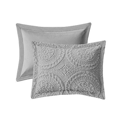 Madison Park Arya Embroidered Medallion Ultra Plush Comforter Set