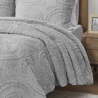 Madison Park Arya Embroidered Medallion Ultra Plush Comforter Set