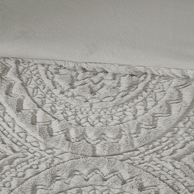 Madison Park Arya Embroidered Medallion Ultra Plush Comforter Set