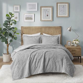 Madison Park Arya Embroidered Medallion Ultra Plush Comforter Set