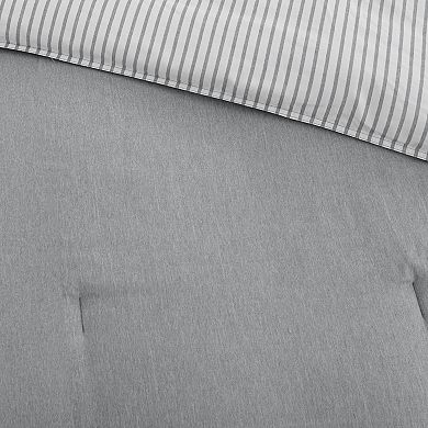 Madison Park Essentials Hayden Reversible Stripe Comforter Set