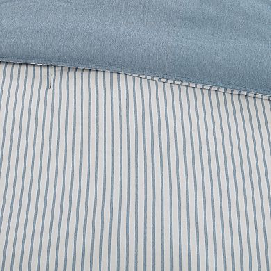 Madison Park Essentials Hayden Reversible Stripe Comforter Set