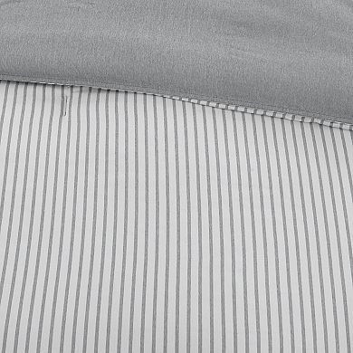 Madison Park Essentials Hayden Stripe Reversible Comforter Set