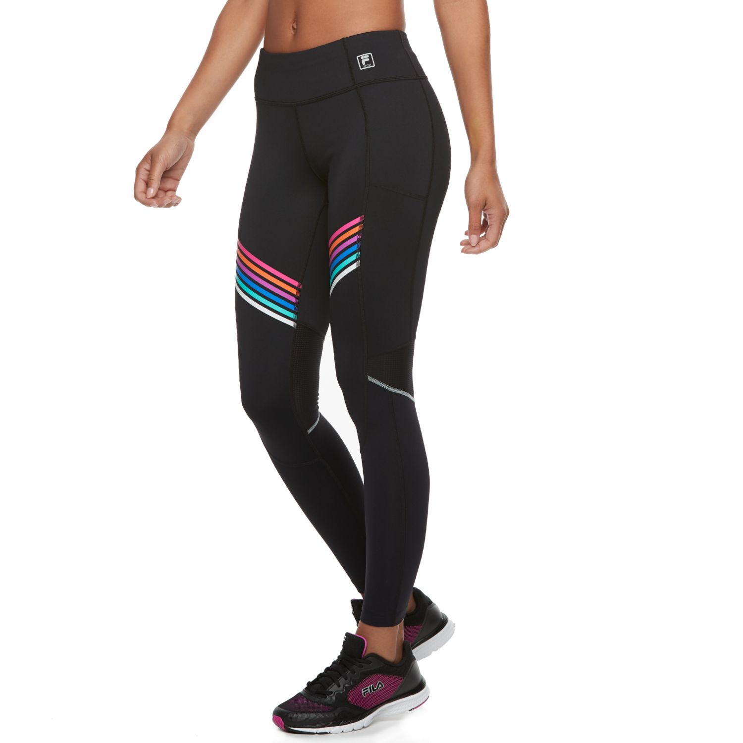 fila stripe leggings