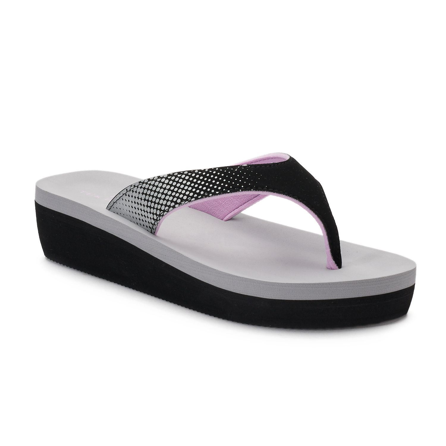 kohl's tek gear flip flops