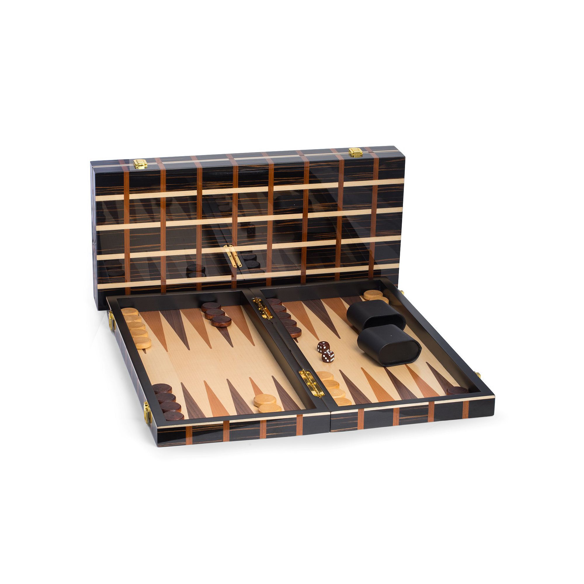 Bey-Berk 21-in. Backgammon Set, Black