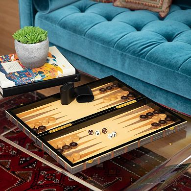 Bey-Berk 21-in. Backgammon Set