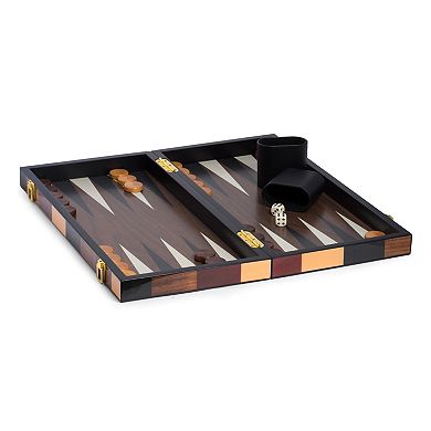 Mens Bey-Berk 18In Backgammon Set