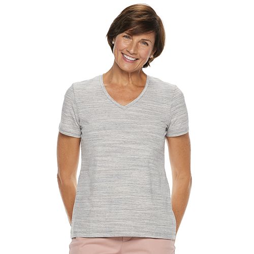 croft and barrow womens petite tops