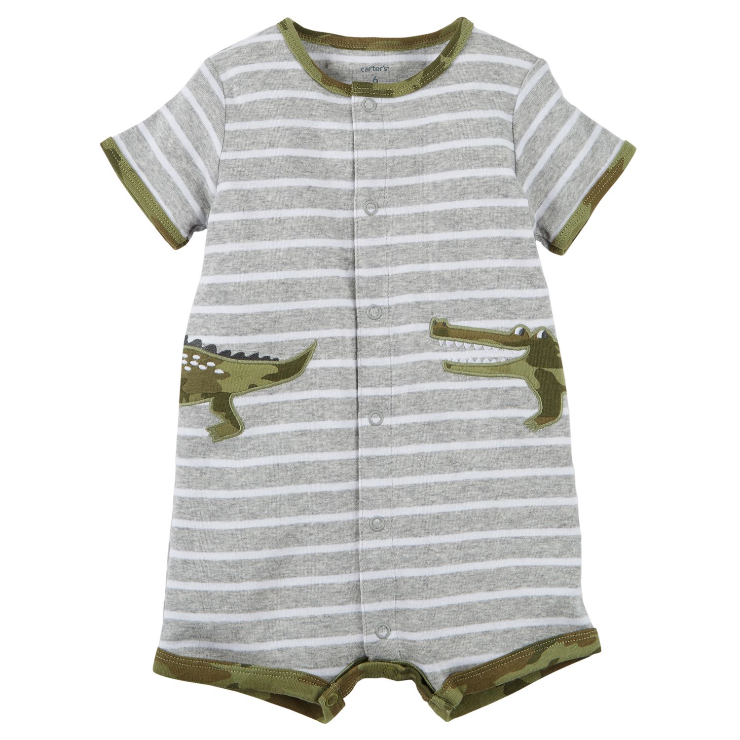carter's alligator romper