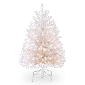 National Tree Company 4.5-ft. Pre-Lit Dunhill White Fir Artificial Christmas Tree