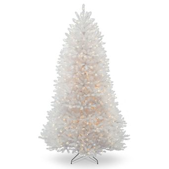 National Tree Company 7-ft. Pre-Lit Dunhill White Fir Artificial Christmas Tree