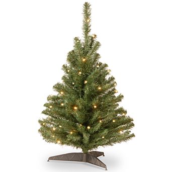 National Tree Company 3-ft. Clear Pre-Lit Kincaid Spruce Artificial Christmas Tree