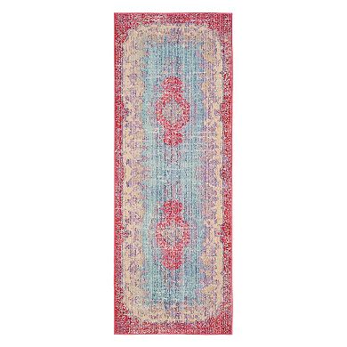 Safavieh Windsor Asha Framed Floral Rug