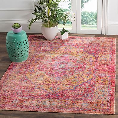 Safavieh Windsor Farah Framed Floral Rug