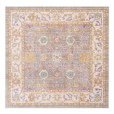 Safavieh Windsor Zara Framed Floral Rug