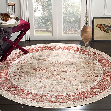 Safavieh Windsor Lucia Framed Floral Rug