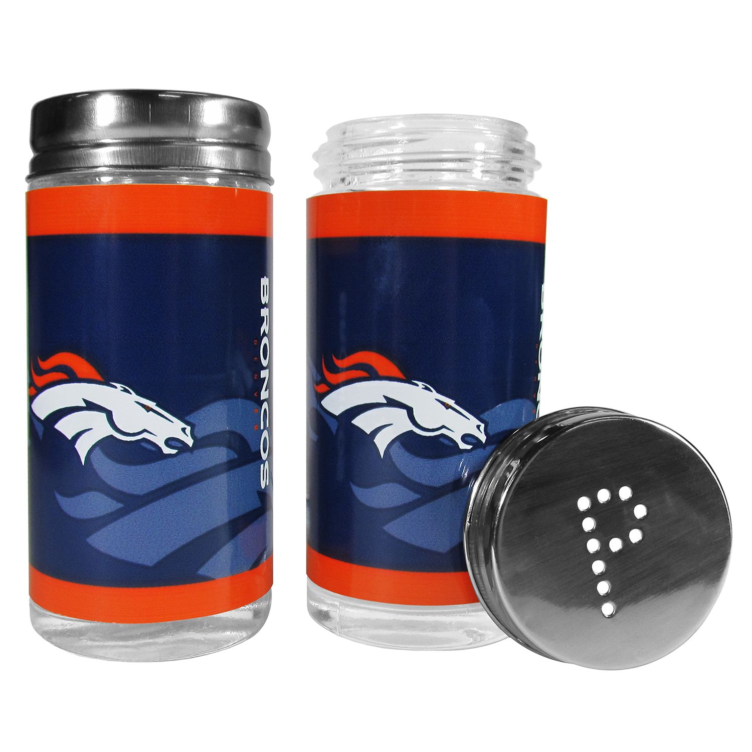 Picnic Time Denver Broncos 3-Piece BBQ Tote and Grill Set