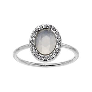 LC Lauren Conrad Oval Halo Ring