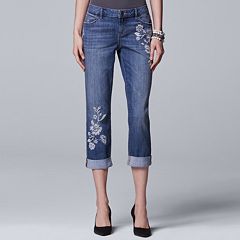 Womens Simply Vera Vera Wang Crops & Capris Bottoms, Clothing | Kohl's