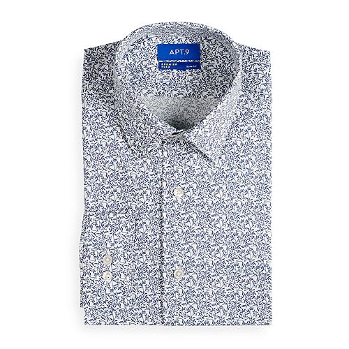 Men's Apt. 9® Slim-Fit Premier Flex Collar Stretch Dress Shirt