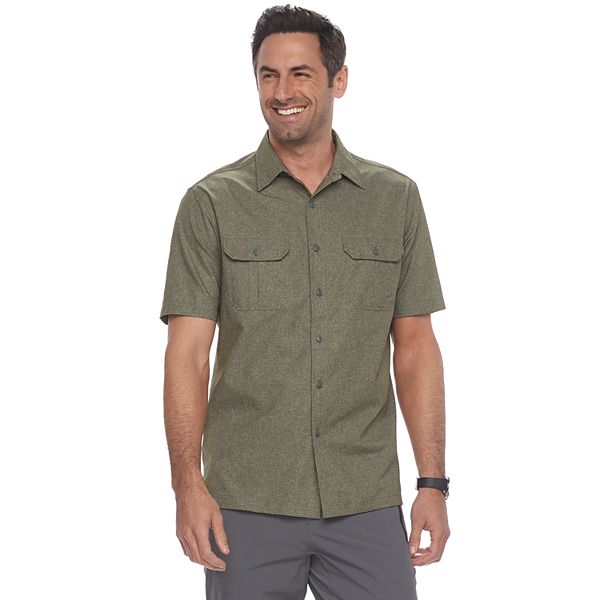 Men's Croft & Barrow® Classic-Fit Quick-Dry Outdoor Button-Down Shirt