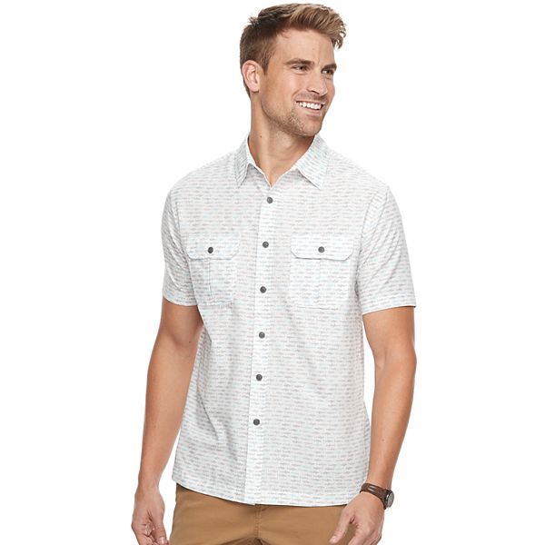 Men's Croft & Barrow® Classic-Fit Quick-Dry Outdoor Button-Down Shirt