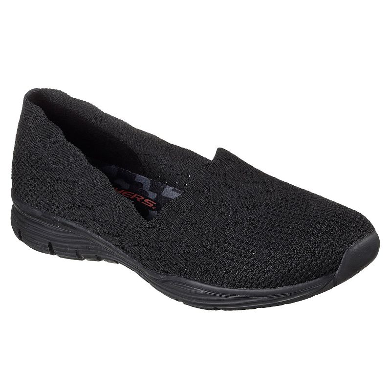 Skechers® Seager Stat Women's Shoes, Size: 9.5, Black