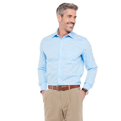 Men's Croft & Barrow® Slim-Fit Easy-Care Spread-Collar Dress Shirt