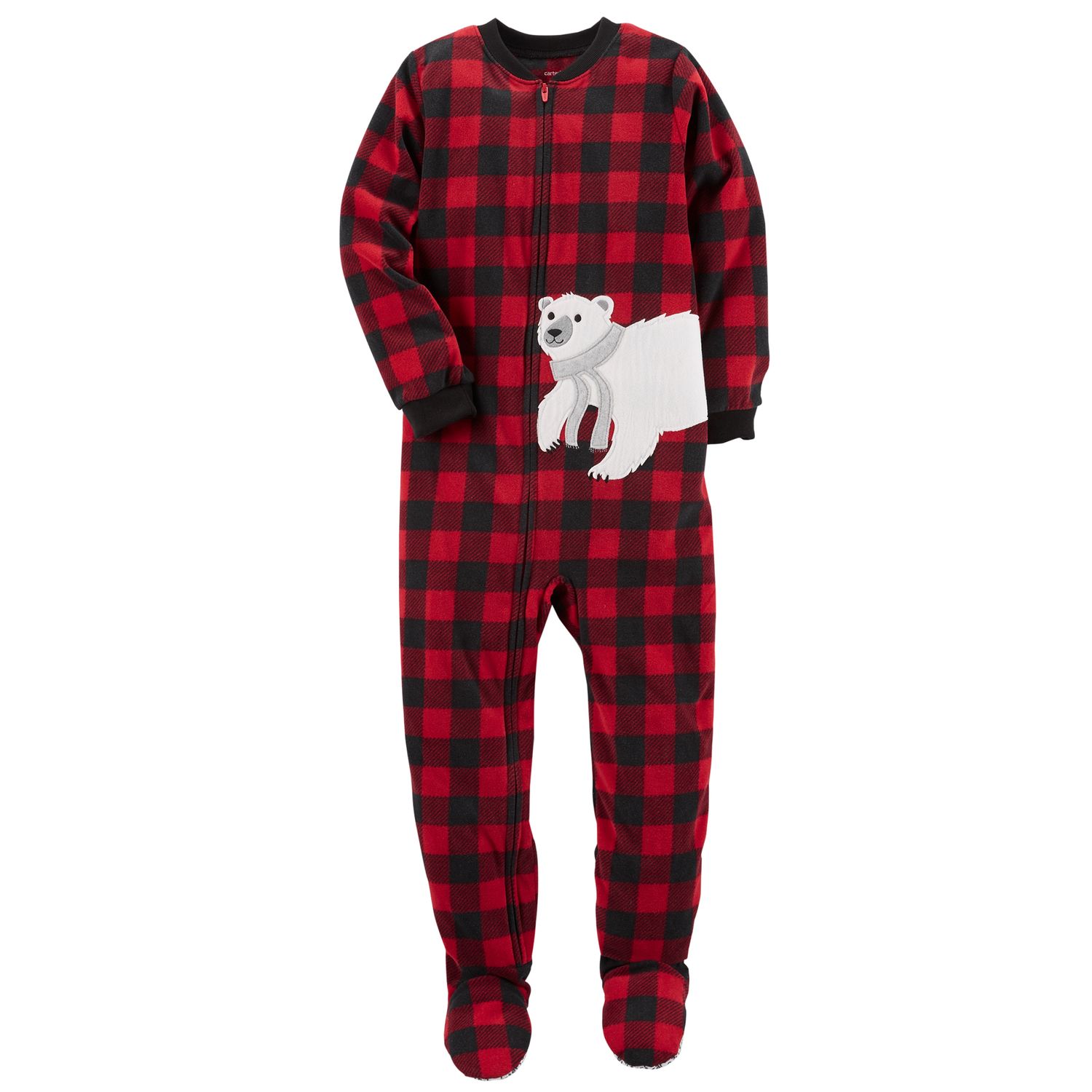 1 piece footed pajamas