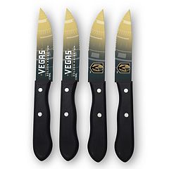 Hampton Forge Clevedon Pakkawood 4-Piece Steak Knife Set