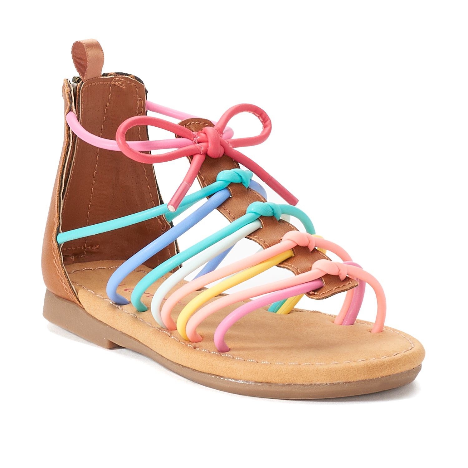 carter's rainbow sandals
