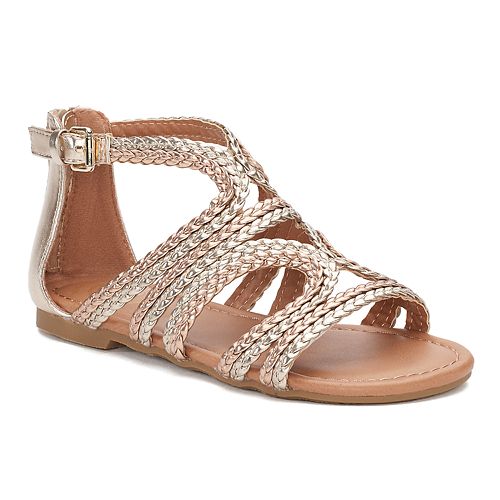 SO® Stagehand Girls' Gladiator Sandals