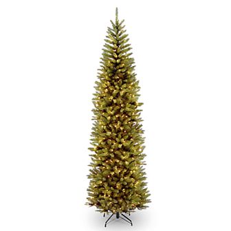 National Tree Company 10-ft. Pre-Lit Kingswood Fir Pencil Artificial Christmas Tree