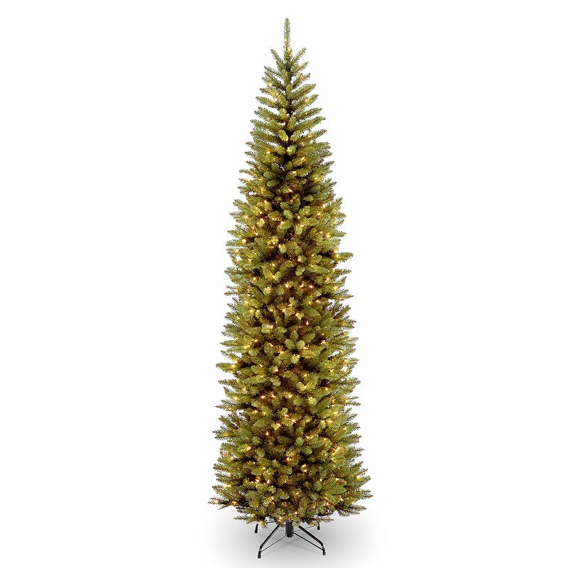 National Tree Company 10-ft. Pre-Lit Kingswood Fir Pencil Artificial Christ