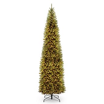 National Tree Company 12-ft. Pre-Lit Kingswood Fir Pencil Artificial Christmas Tree